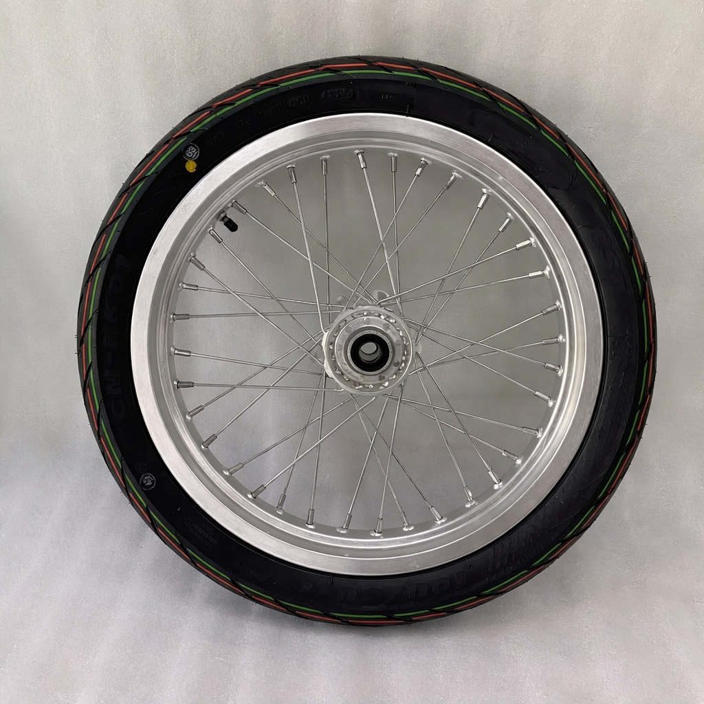 Chrome ultra bee super moto wheel set