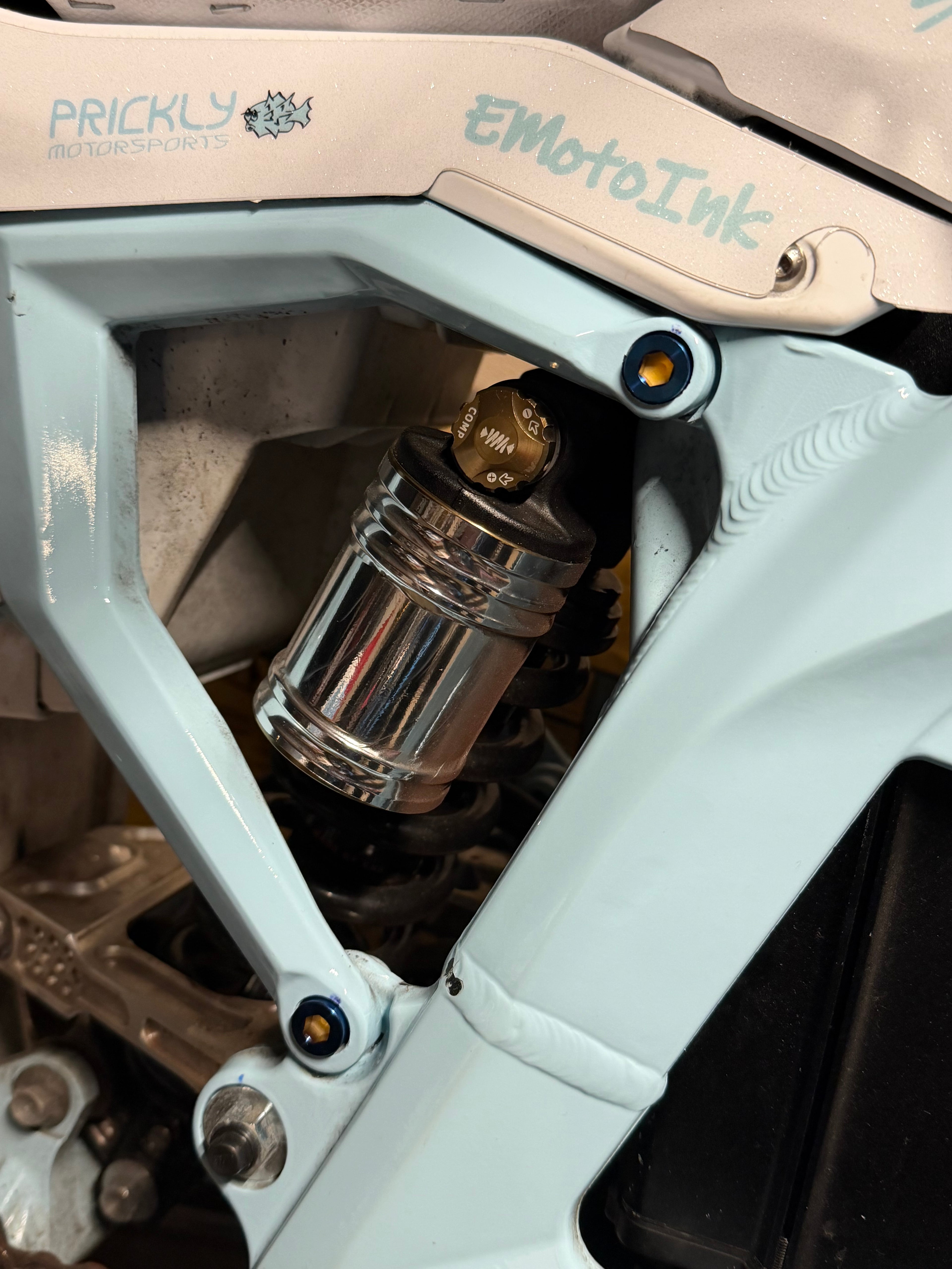 Ultra Bee Subframe Titanium Bolts