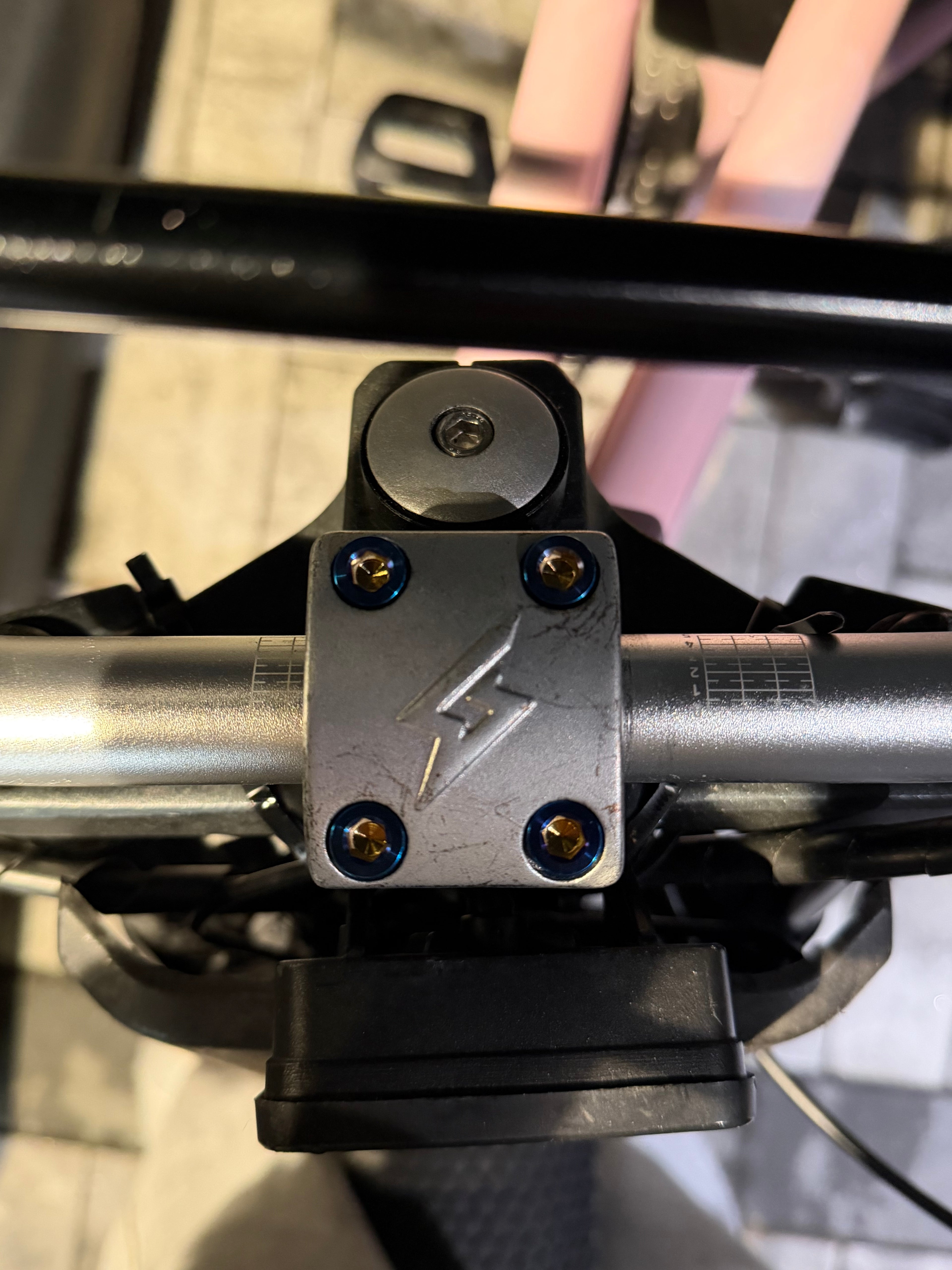 Super 73 Handlebar Mount Titanium Bolts